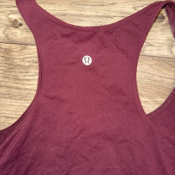 Lululemon Maroon Tank - Picture 4 of 4
